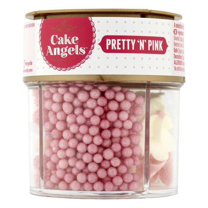 Cake Angels Pretty and Pink Sprinkles 68g