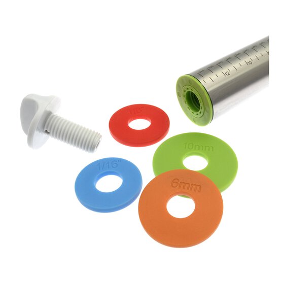 Whisk Stainless Steel Rolling Pin image number 5