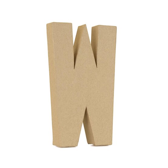 Mache Letter W 20cm image number 1