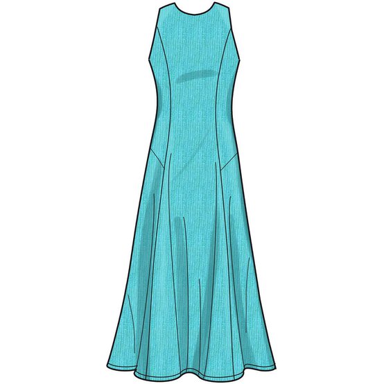 New Look Women's Dress Sewing Pattern N6652 image number 4