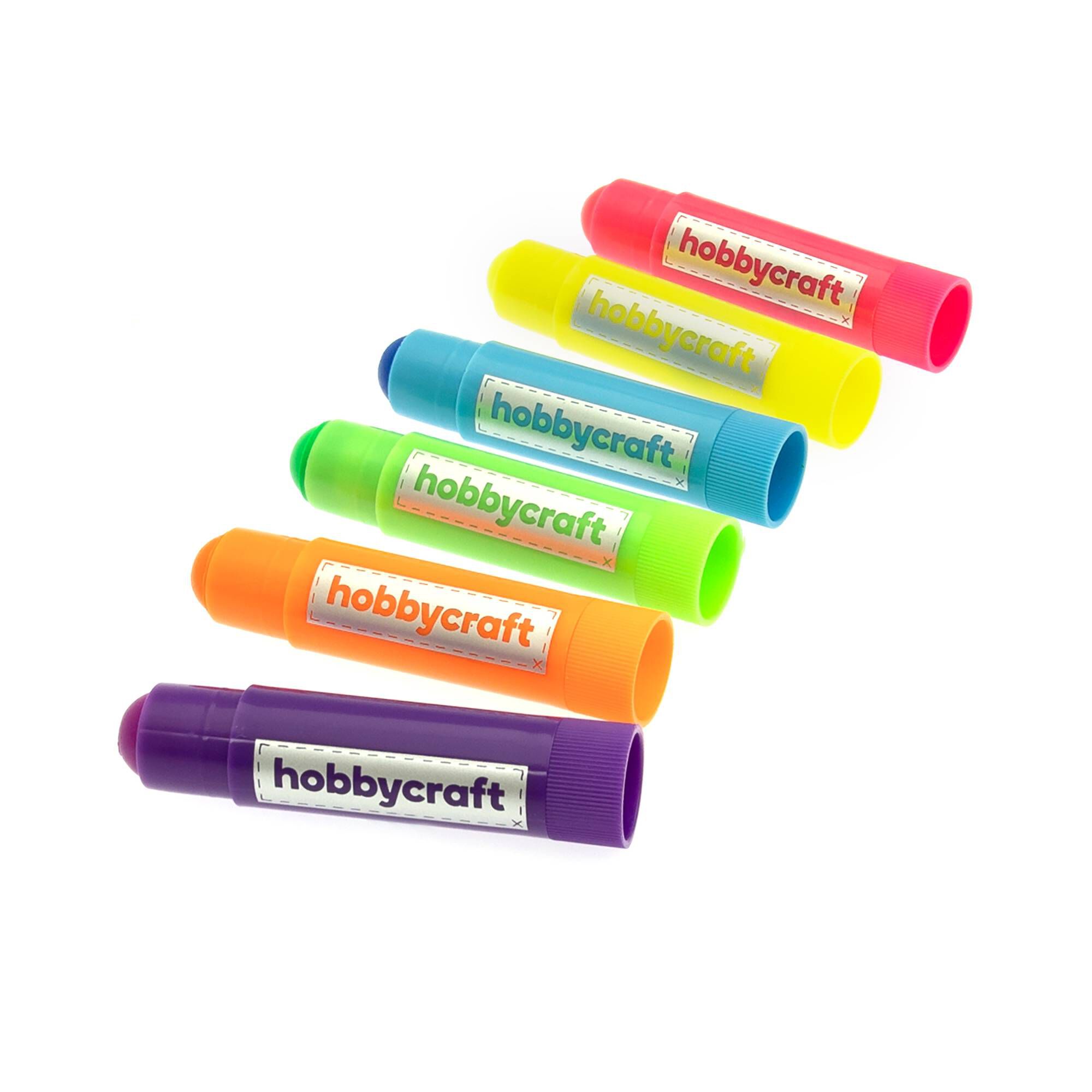 Neon Paint Sticks 6 Pack Hobbycraft
