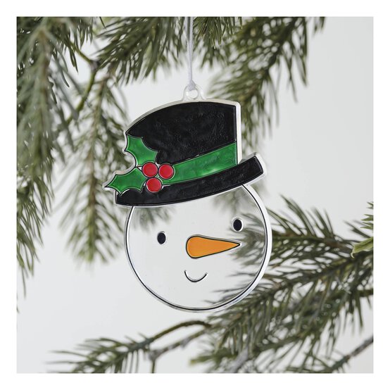 Snowman Suncatcher Kit  image number 1