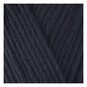 Women’s Institute Black Soft and Chunky Yarn 100g image number 2