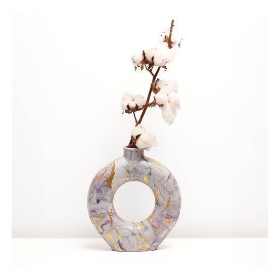 Decopatch Mache Waterproof Ring Vase 23cm image number 2