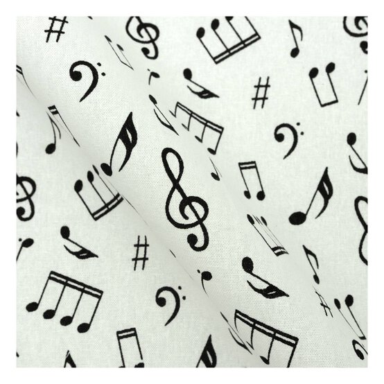 Music Prints Cotton Fat Quarters 5 Pack image number 4