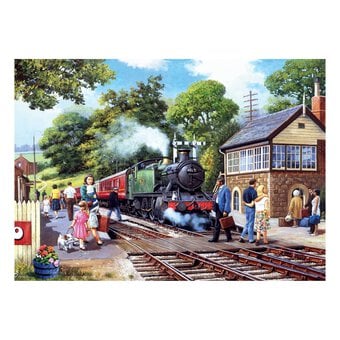 Ravensburger A Country Station Jigsaw Puzzle 1000 Pieces image number 2