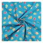 Petrol Fruit Cotton Poplin Fabric by the Metre image number 1