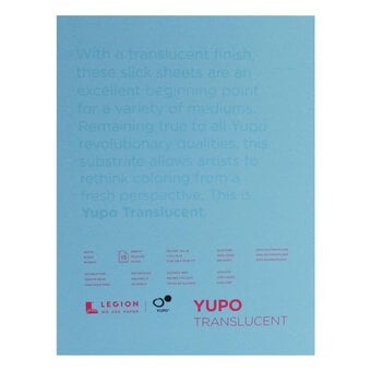 Yupo Translucent Pad 11 x 14 Inches 15 Sheets image number 2