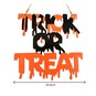 Trick or Treat Sign 23cm image number 3