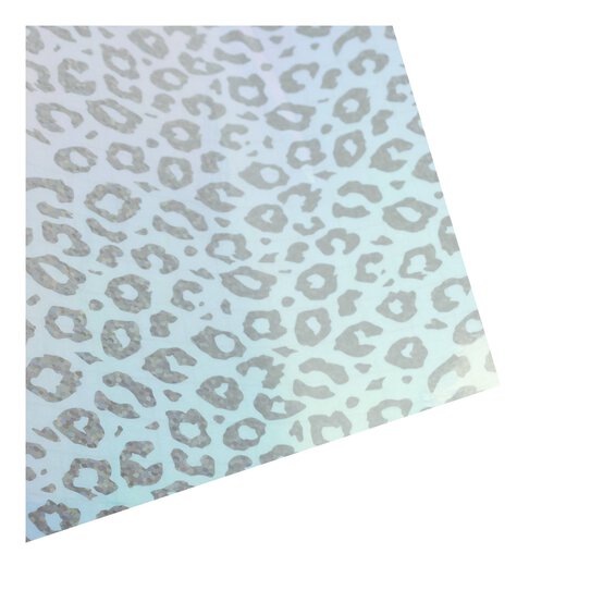 Purple and Gold Foil Animal Print Permanent Vinyl 12 x 24 Inches image number 4