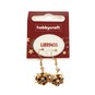 Gold Bow Novelty Earrings image number 3
