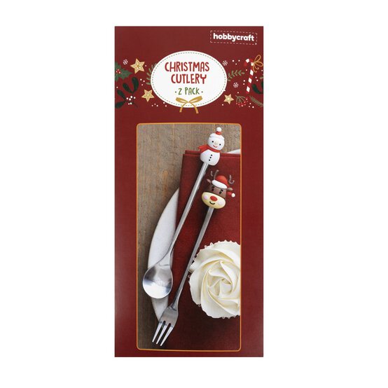 Christmas Cutlery Set 2 Pieces image number 4