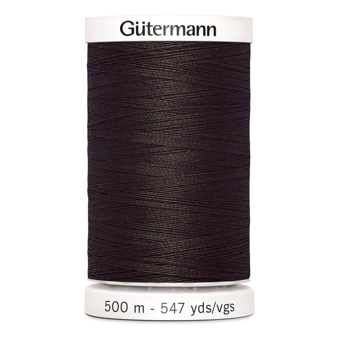 Gutermann Brown Sew All Thread 500m (696) image number 1