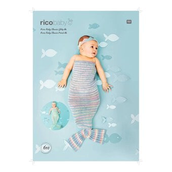 Rico Baby Glitz DK Mermaid Blanket Digital Pattern 610