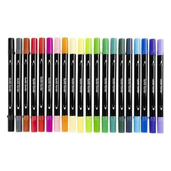 Bright Textile Markers 20 Pack 