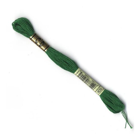 DMC Green Mouline Special 25 Cotton Thread 8m (909) image number 1