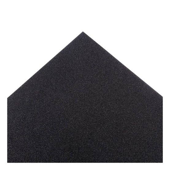 Black Glitter Card A4 16 Pack  image number 2
