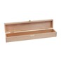 Beech Wood Knitting Pin Box 7cm x 43.5cm x 8cm image number 1