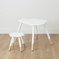 Wooden Cloud Desk and Stool image number 4