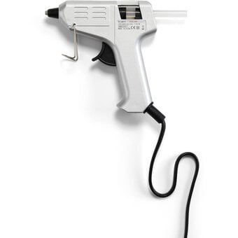 Silver Mini Hot Melt Glue Gun image number 3