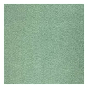 Mist Green Cotton Homespun Fabric by the Metre