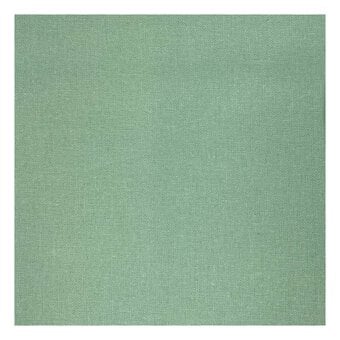Mist Green Cotton Homespun Fabric by the Metre