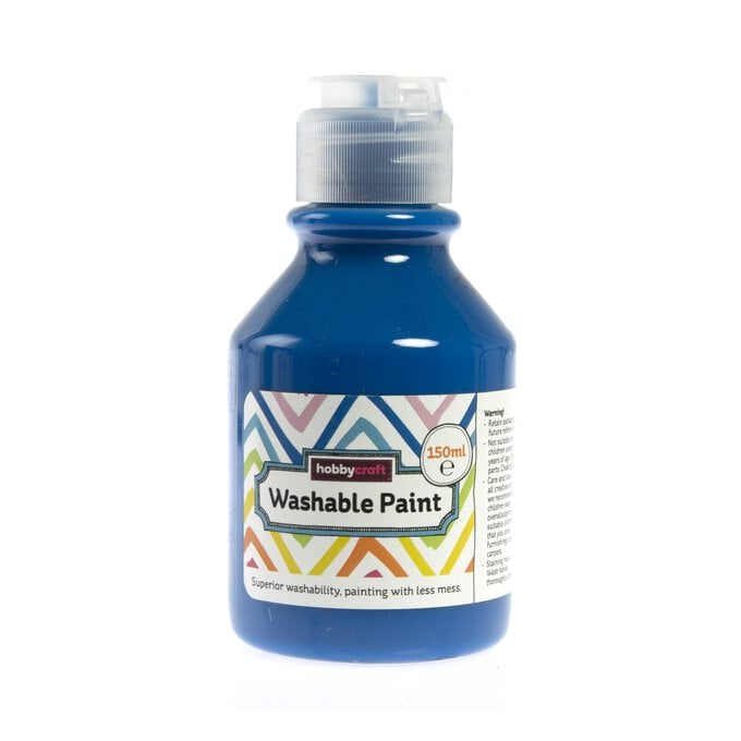 Blue Washable Paint 150ml