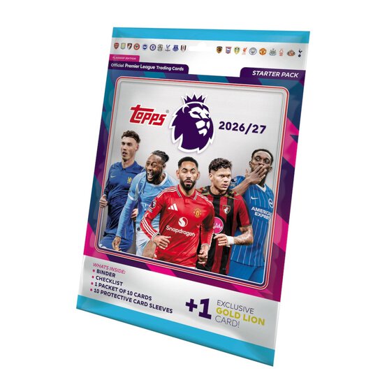 Topps Premier League 2026/2027 Trading Cards Starter Pack  image number 1
