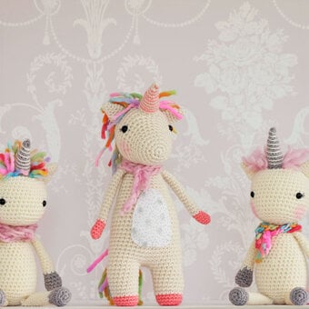 Twinkle Toes the Unicorn Crochet Pattern