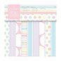 Papermania Pastel Spots and Stripe Paper Pad 6 x 6 Inches 18 Sheets image number 1