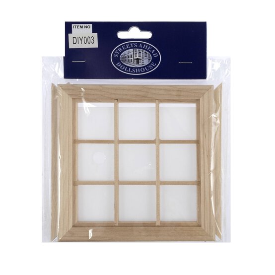 Doll&rsquo;s House Georgian Nine Pane Window image number 3