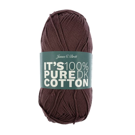 James C Brett Merlot It’s Pure Cotton Yarn 100g  image number 1