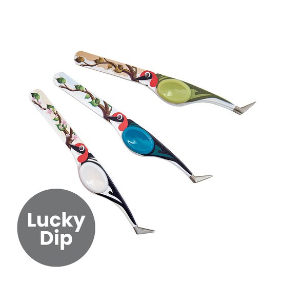 Assorted Woodpecker Tweezers 12cm image number 1
