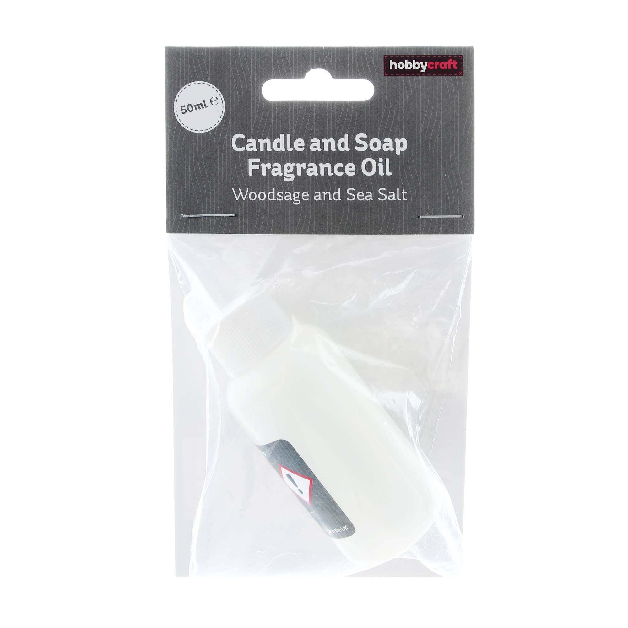 Woodsage and Sea Salt Candle and Soap Fragrance Oil 50ml Hobbycraft