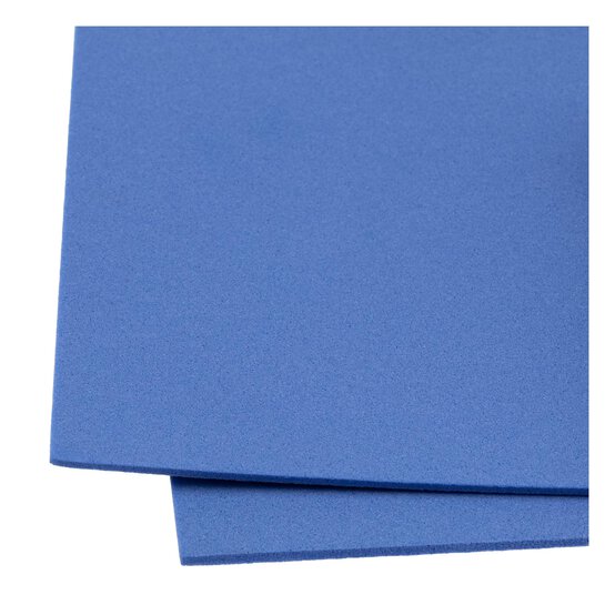 Mid Blue EVA Foam Sheet 22.5cm x 30cm image number 3