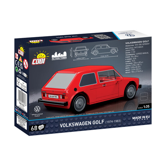 COBI Volkswagen Golf 1974 Set 1:35 image number 4