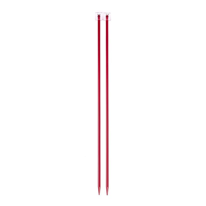 Knitcraft Red Knitting Needles 5mm image number 1