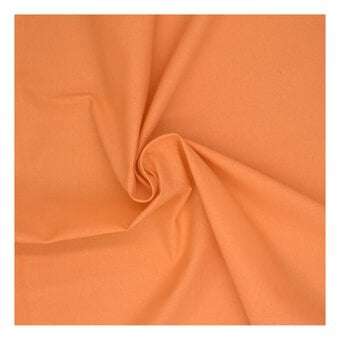 Peach Cotton Homespun Fabric by the Metre