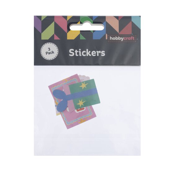 Let&rsquo;s Party Paper Stickers 3 Pack image number 3