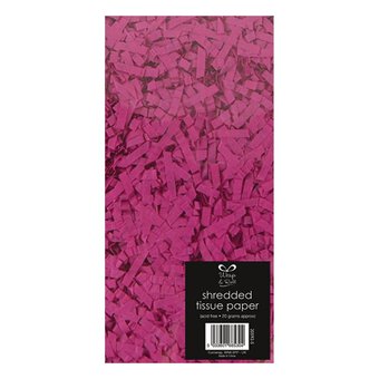 Fuchsia Shredded Tissue Paper 20g