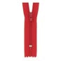 Milward Red Nylon Dress and Skirt Zip 18cm image number 1