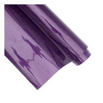 Siser Purple Glitter Heat Transfer Vinyl 30cm x 50cm