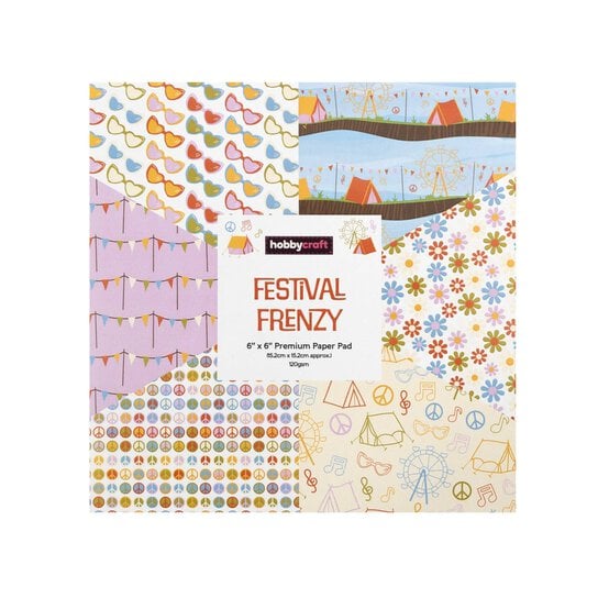 Festival Frenzy Paper Pad 6 x 6 Inches 18 Pack image number 4