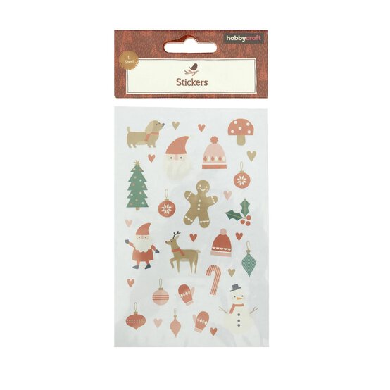 Heart Christmas Sticker Sheet image number 3