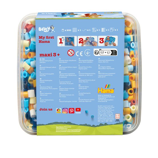 Hama Beads Bluey Maxi Bead Tub image number 4