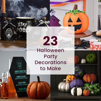 23 Halloween Party Decorations to Make