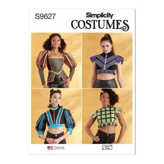 Simplicity Women's Costume   Sewing Pattern S9627 (H5 6-14)