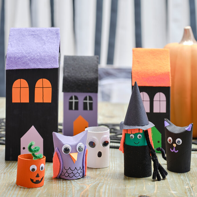 How to Make a Halloween Village | Hobbycraft