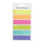 Block Colour Sticky Note Pads 6 Pack image number 1