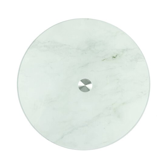 Whisk Glass Rotating Serving Plate 11 Inches image number 2